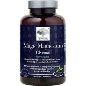 New Nordic Magic Magnesium Glycinat 180 tabl.