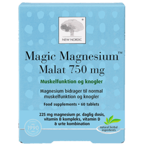 New Nordic Magic Magnesium Malat 750 mg (60 tabl)