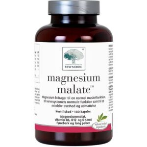 New Nordic Magnesium Malate, 180kap.