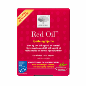 New Nordic Red Oil omega 3 120 kapsler - 2 for 550,-