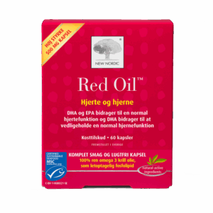 New Nordic Red Oil omega 3 60 kapsler