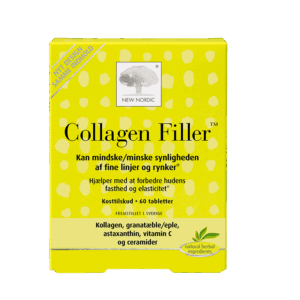 New Nordic Skin Care Collagen Filler (60 tabletter)