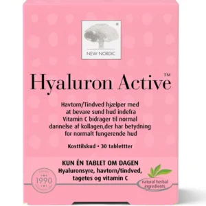 New Nordic Skin Care Hyaluron Active 30 Pieces
