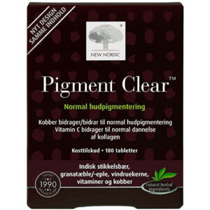New Nordic Skin Care Pigment Clear, 180tab.