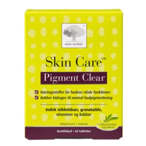 New Nordic Skin Care Pigment Clear (60 tabletter)