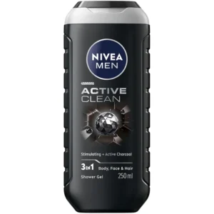 Nivea Active Clean Shower Gel Men 250 ml