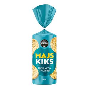 Nordthy Majskiks Havsalt & Chiafrø - 130 g.