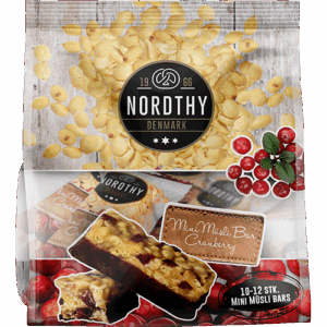 Nordthy Mini Müsli Bars Cranberry (175 g)