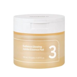 Numbuzin No.3 Radiance Glowing Jumbo Essence Pad