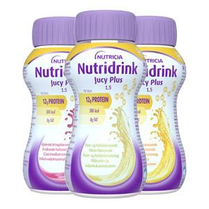 Nutridrink Jucy Plus 4 x 200 ml - Flere varianter