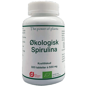 Økolgisk Spirulina Ø (320 tabletter)