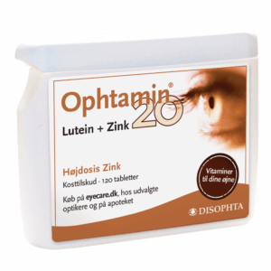 Ophtamin 20 Lutein + Zink (120 tabl)