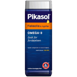 Pikasol Fisk+Ingefær (110 stk)