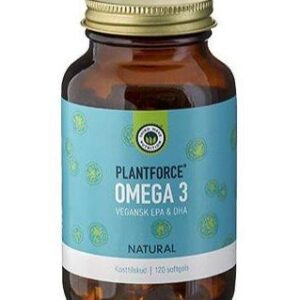 Plantforce Omega 3 (Vegansk EPA & DHA), 120stk