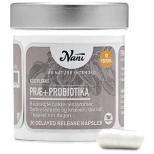 Præ+Probiotika - 30 Kapsler - Nani