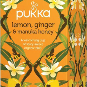 Pukka Lemon, Ginger & Manuka te • 20 breve