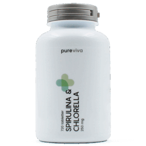 Pureviva Spirulina & Chlorella 250 mg (720 tabl)