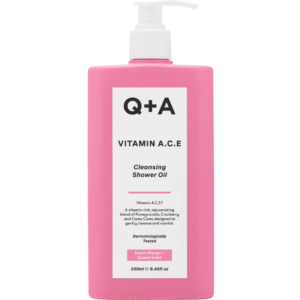 Q+A Vitamin ACE Shower Body Oil (250 ml)
