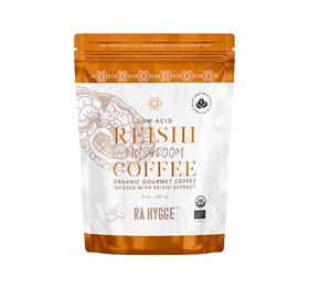 RÅ HYGGE Kaffe m. Reishi svampeekstrakt- Hele Bønner Ø • 227 g. X