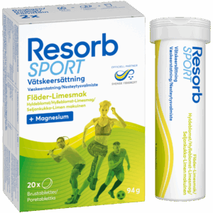 Resorb Sport Hyldeblomst-Lime (2 x 10 stk)