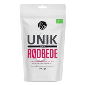 Rødbede pulver Økologisk - 200 gram - Diet Food
