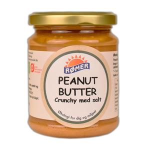 Rømer Natur Produkt Peanut Butter Crunchy med havsalt Ø - 250 g