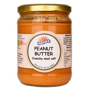Rømer Natur Produkt Peanut Butter Crunchy med havsalt Ø - 500 g.