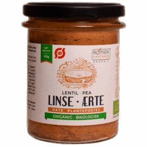 Rømer Vegansk Linse Ærte Postej Ø (180 g)