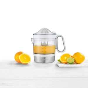 SEVERIN CP 3535 - citrus press - brushed stainless steel/white