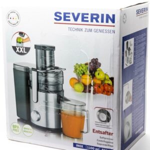 SEVERIN ES 3570 - saftpresser - rustfrit stål/sort