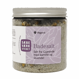 Sæbeværkstedet Badesalt Kamille Og Lavendel (200 gr)