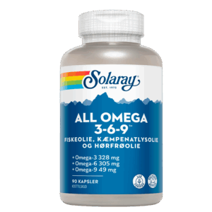 Solaray All Omega 3-6-9 (90 kapsler)