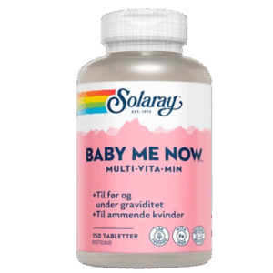 Solaray Baby-Me-Now Multi-Vitamin (150 tabletter)