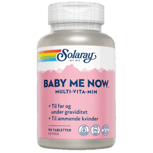 Solaray Baby-Me-Now Multi-Vitamin (90 tabletter)