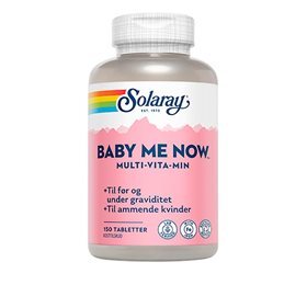 Solaray Baby Me Now Multivitamin 150 tab.