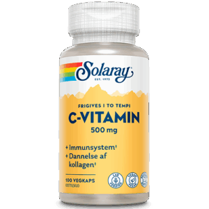 Solaray C-vitamin 500 mg (100 kapsler)