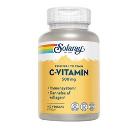 Solaray C-vitamin 500 mg, 180kap.