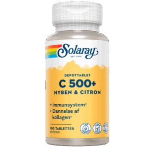 Solaray C500+ Hyben og Citron (100 tabletter)