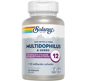 Solaray Cleanse Multidophilus & Herbs • 30 kap.
