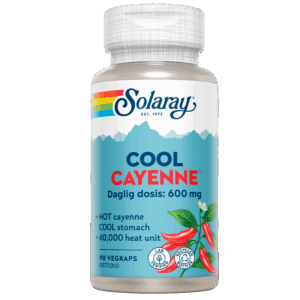 Solaray Cool Cayenne (90 kapsler)