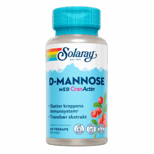 Solaray D-Mannose M. CranActin (60 kaps)