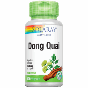 Solaray Dong Quai 550 mg (100 kapsler)