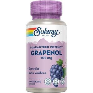 Solaray Grapenol 100 mg - 30 kapsler
