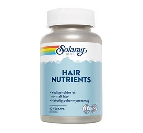 Solaray Hair Nutrients, 60kap.