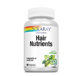 Solaray Hair Nutrients • 60 kap.