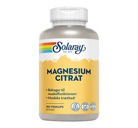 Solaray Magnesium Citrat, 180kap.