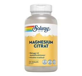 Solaray Magnesium Citrat 270 kaps.