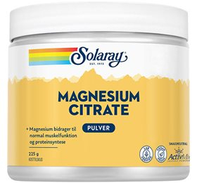 Solaray Magnesium Citrate 225 g.