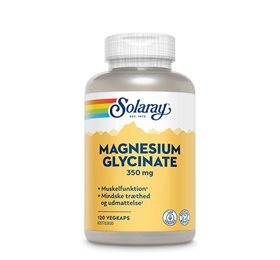Solaray Magnesium Glycinate, 350mg, 120kaps.