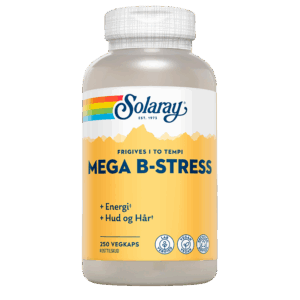 Solaray Mega B-Stress (250 kapsler)